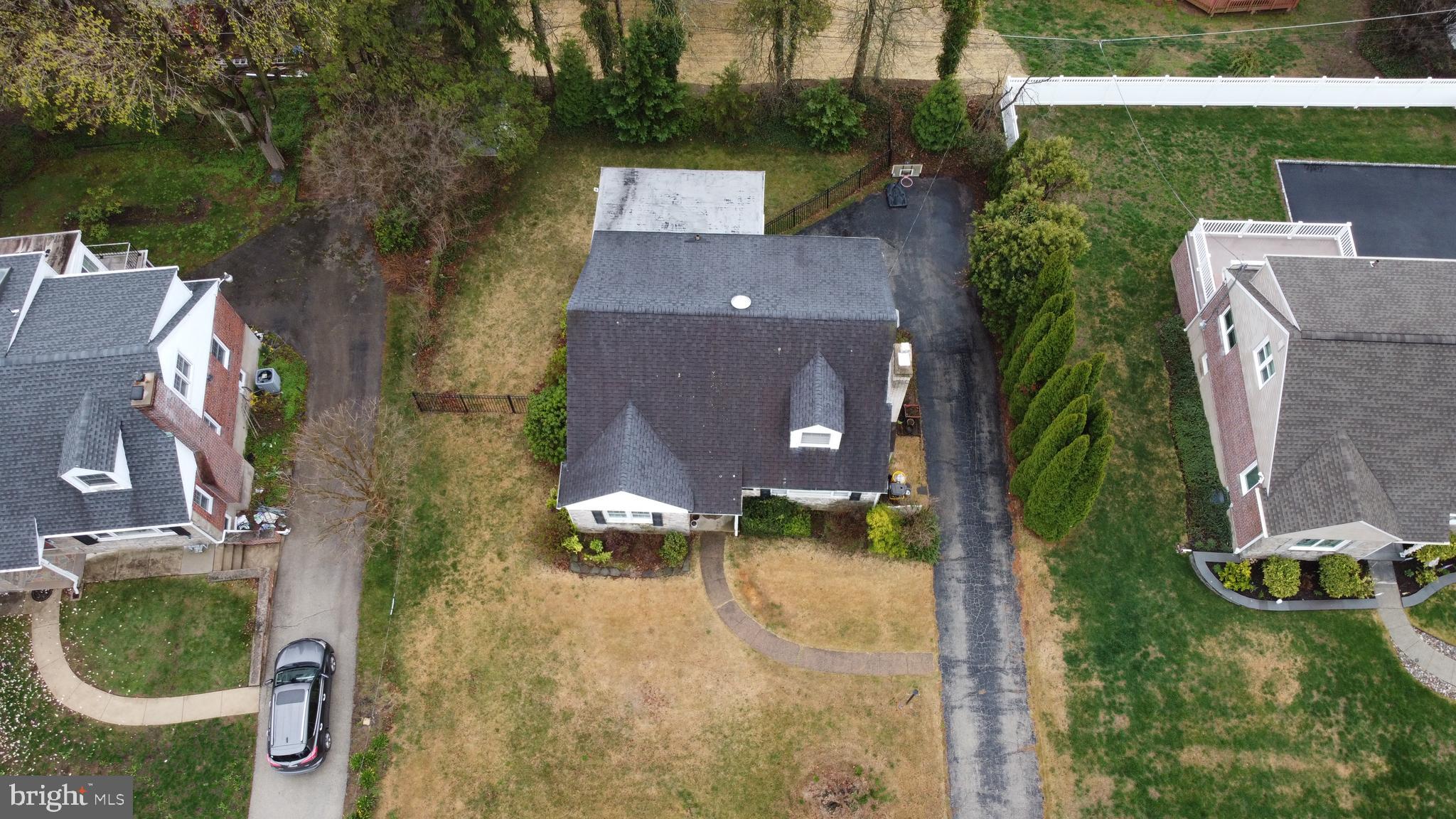 371 Southcroft Road Springfield, PA 19064 - Photo 42 of 42 an aerial view of a house with outdoor space and street view
