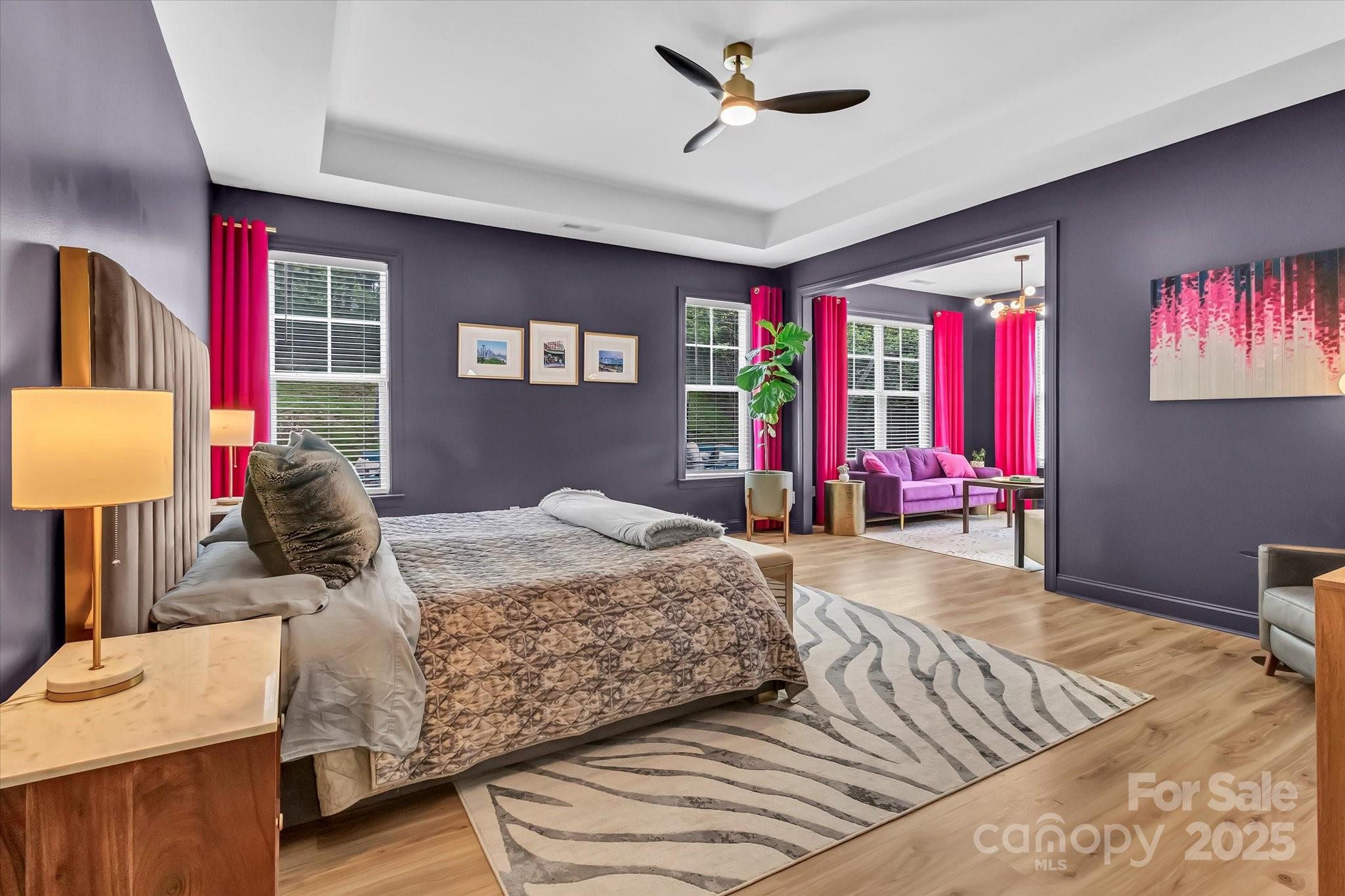 835 Ryans Place Fort Mill, SC 29715 - Photo 13 of 37 a bed room with a bed window and a couch