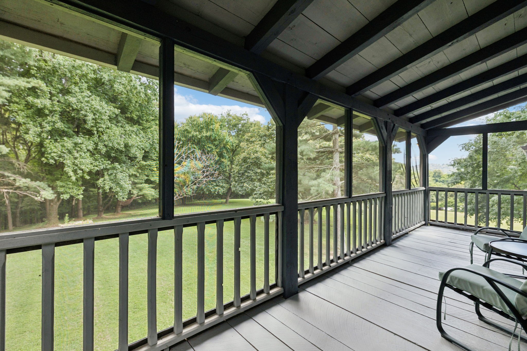 6633 Pinkston Road College Grove, TN 37046 - Photo 30 of 78 a view of a porch with furniture