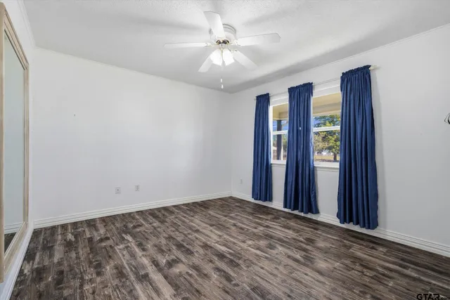 wooden floor in an empty room