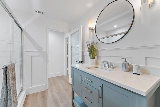 a workspace with furniture window and outside view