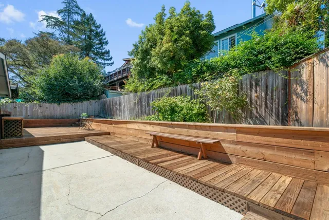 a view of swimming pool with patio