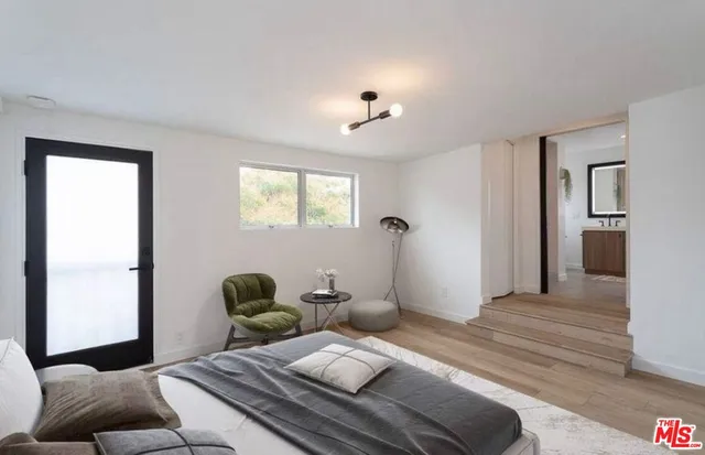 a view of an entryway with staircase