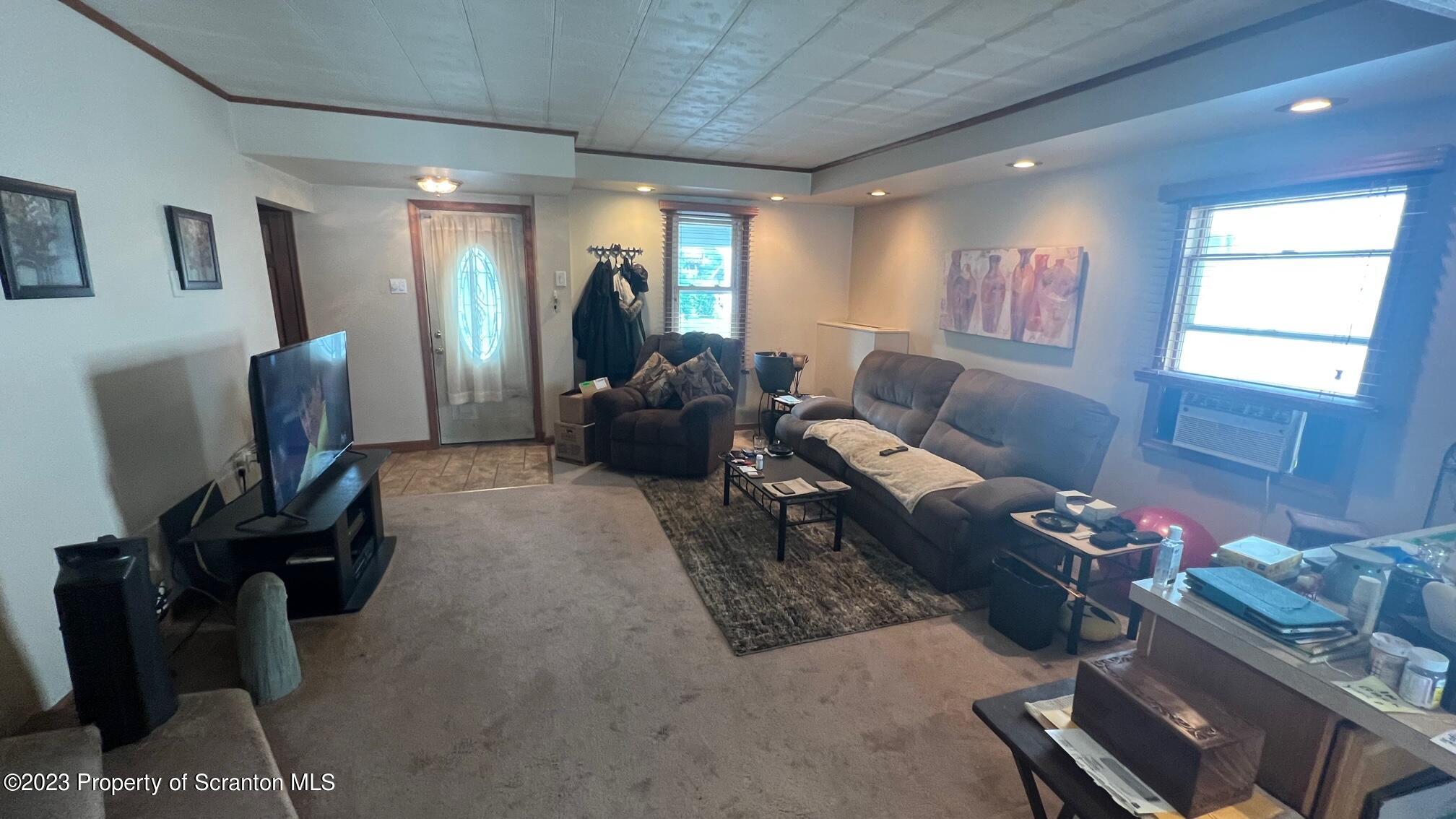 526 George Street Old Forge, PA 18518 - Photo 2 of 43 a living room with furniture