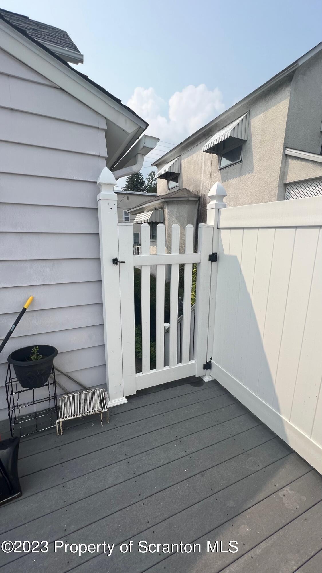 526 George Street Old Forge, PA 18518 - Photo 42 of 43 a view of a wooden door