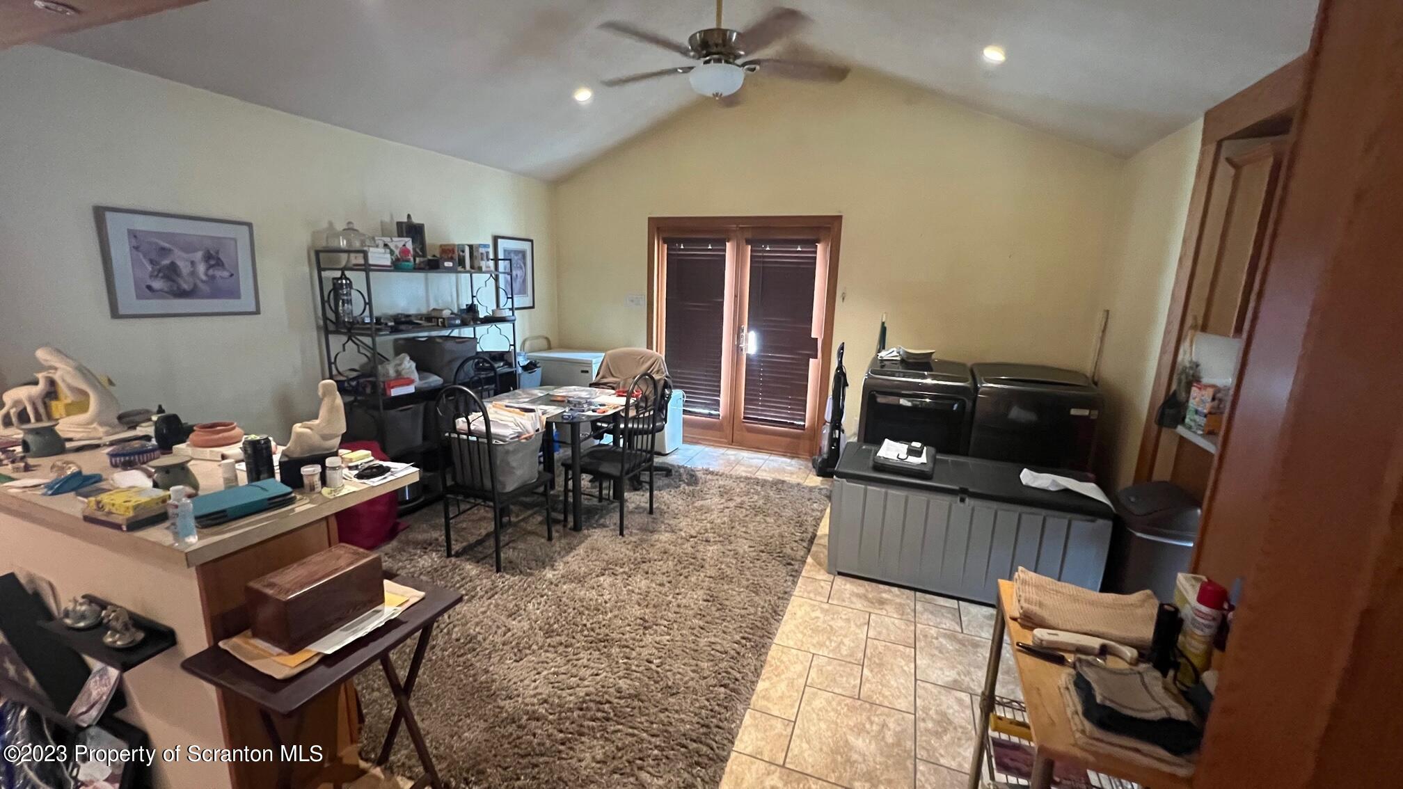 526 George Street Old Forge, PA 18518 - Photo 5 of 43 a living room with furniture and a flat screen tv
