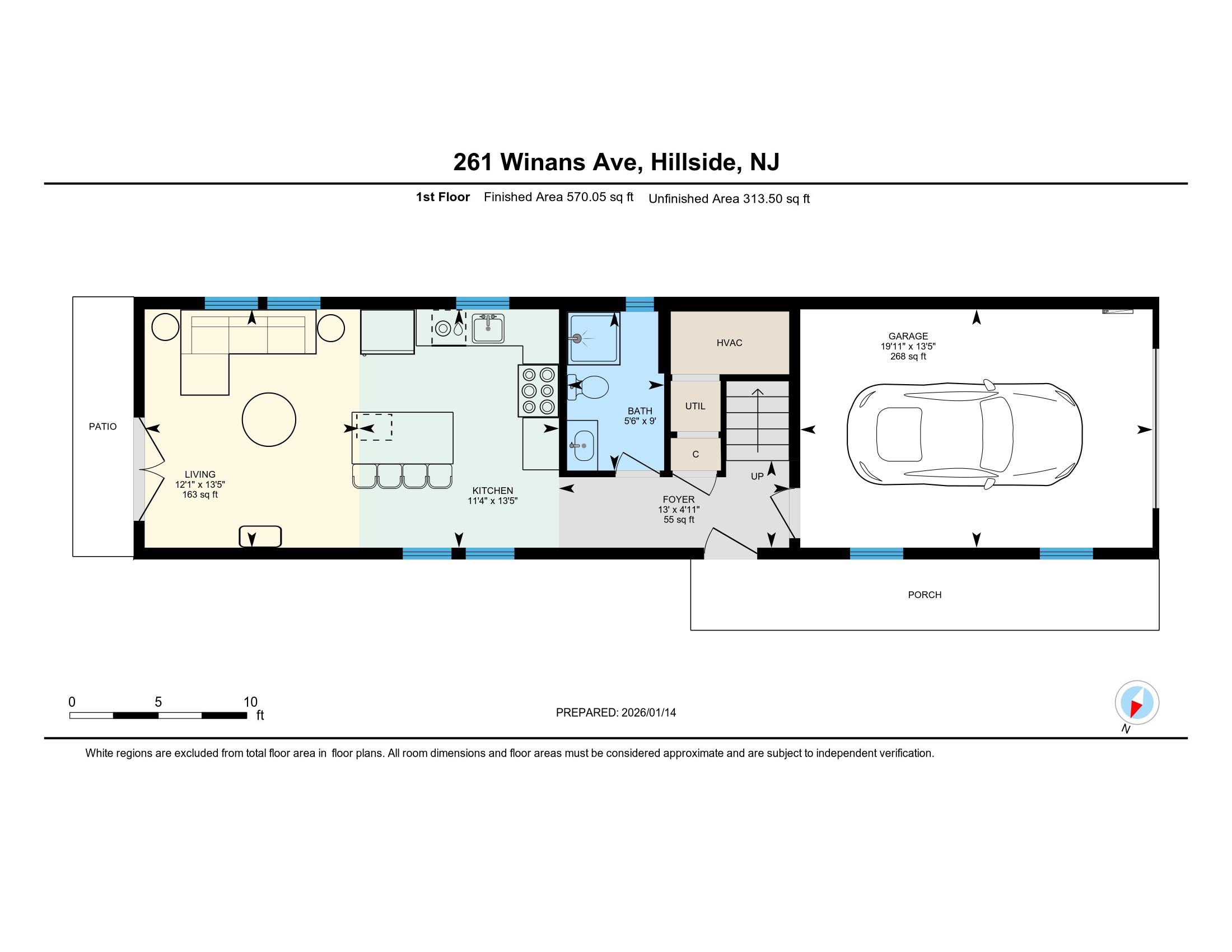 261 Winans Avenue Hillside, NJ 07205 - Photo 46 of 48 unknown