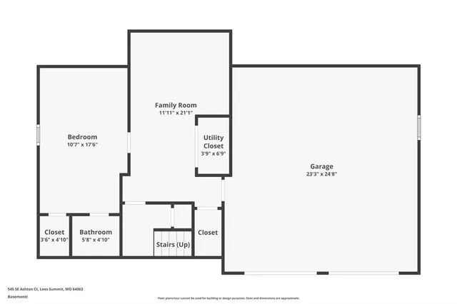 $2,305 | 545 Southeast Ashton Court, Lee's Summit, MO 64063