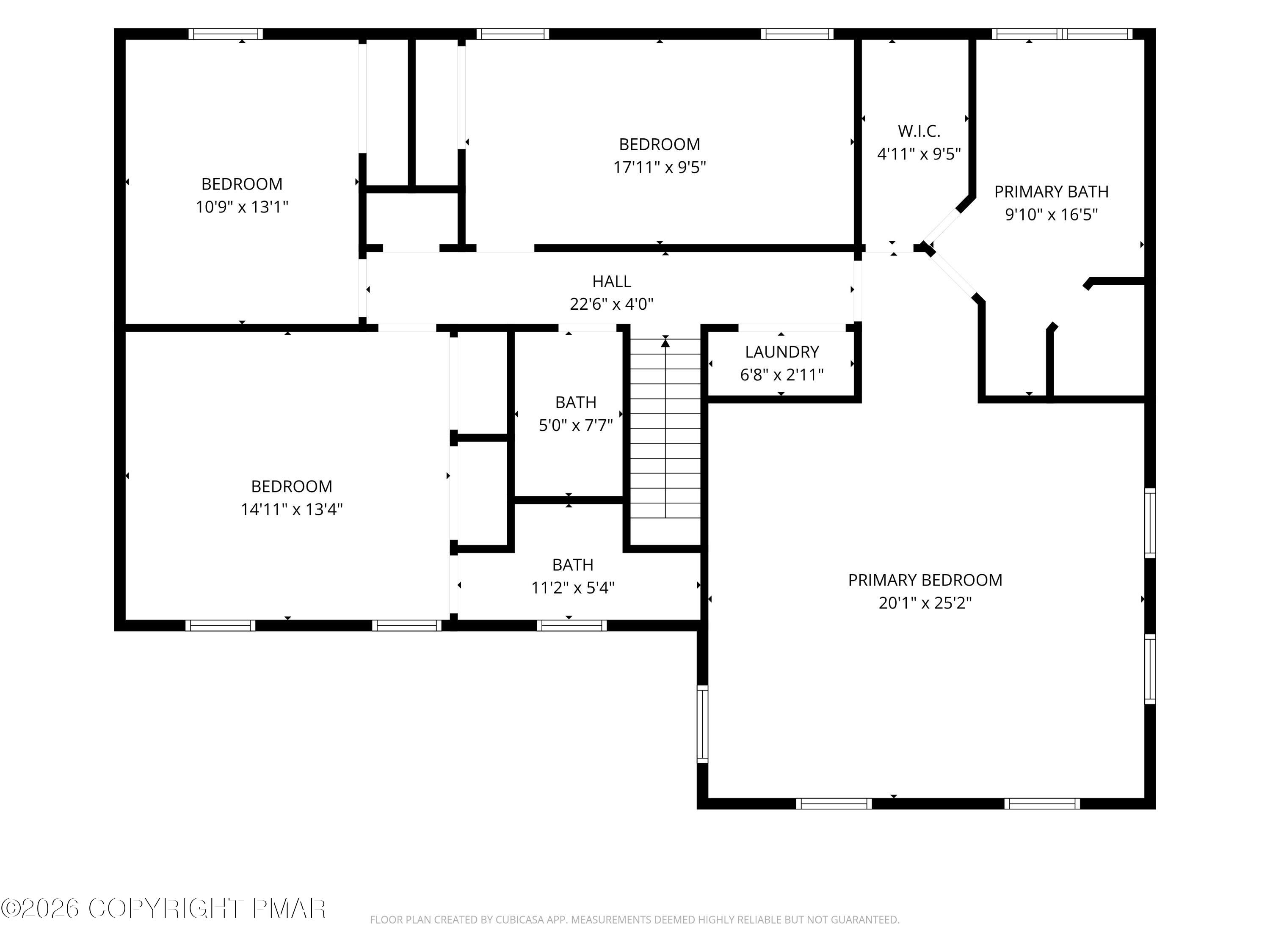 320 Ramble Bush Road Stroudsburg, PA 18360 - Photo 54 of 56 Floor Plan 2nd Floor