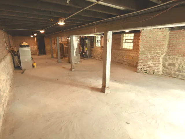 a view of a storage & utility room