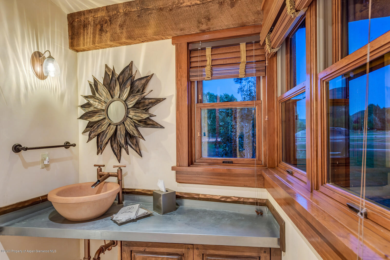 160 Red Rock Road Basalt, CO 81621 - Photo 22 of 45 a house view with a potted plant and a window