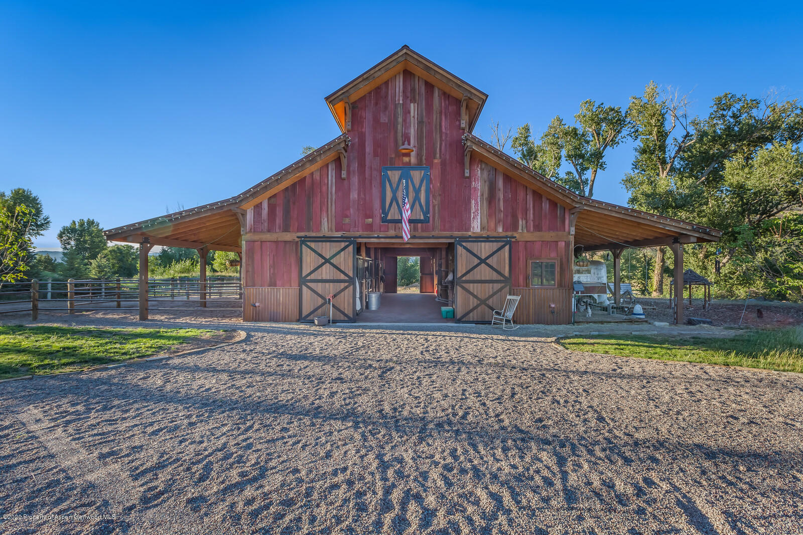 160 Red Rock Road Basalt, CO 81621 - Photo 34 of 45 a front view of a house with garden