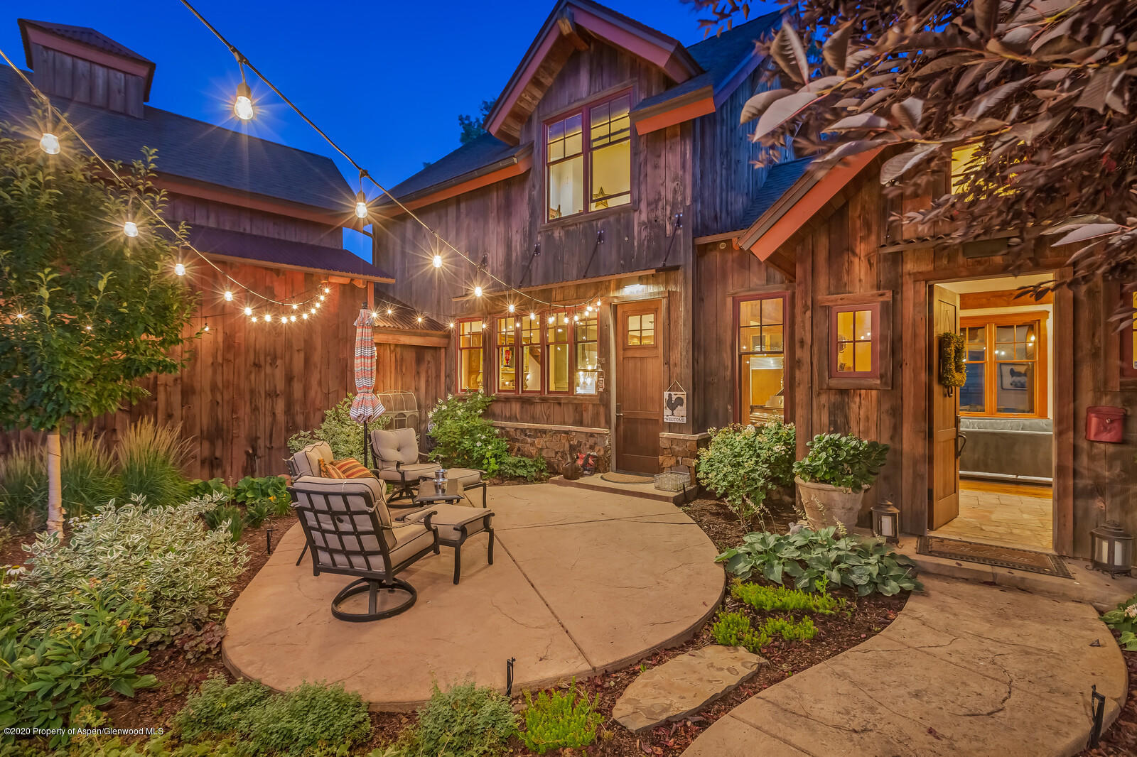 160 Red Rock Road Basalt, CO 81621 - Photo 40 of 45 a view of a chairs and tables in patio