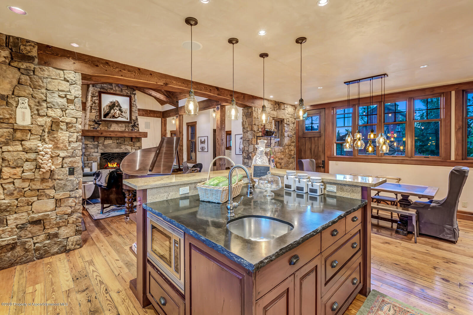160 Red Rock Road Basalt, CO 81621 - Photo 6 of 45 a kitchen that has a lot of cabinets in it