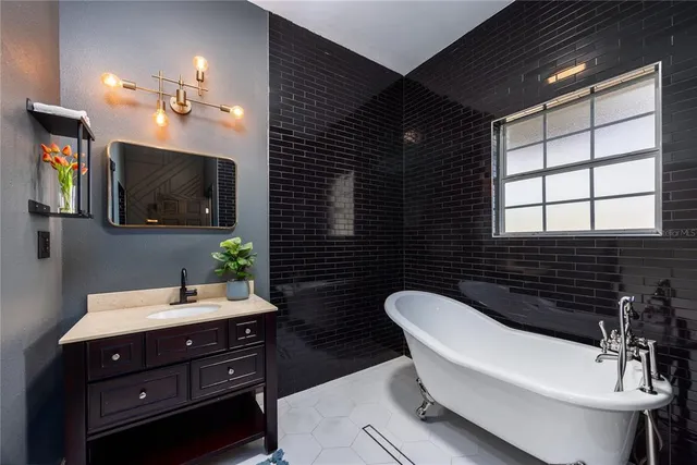 a view of outdoor space with trees