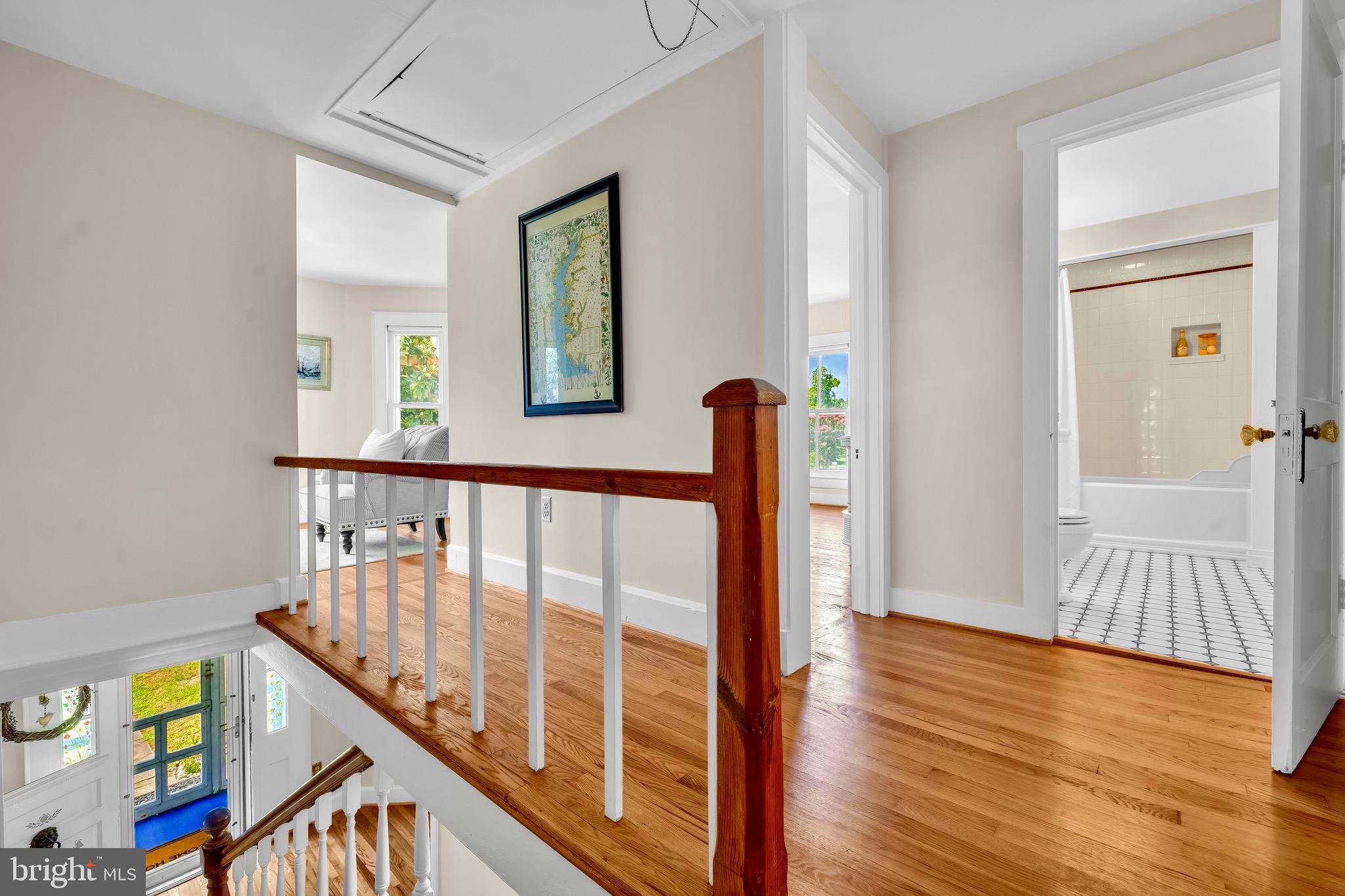21424 Wharf Road Tilghman, MD 21671 - Photo 15 of 47 a view of an entryway wooden floor
