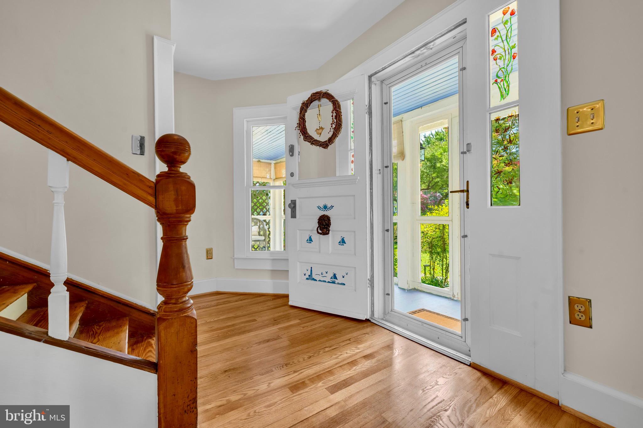 21424 Wharf Road Tilghman, MD 21671 - Photo 6 of 47 a view of an entryway with wooden floor