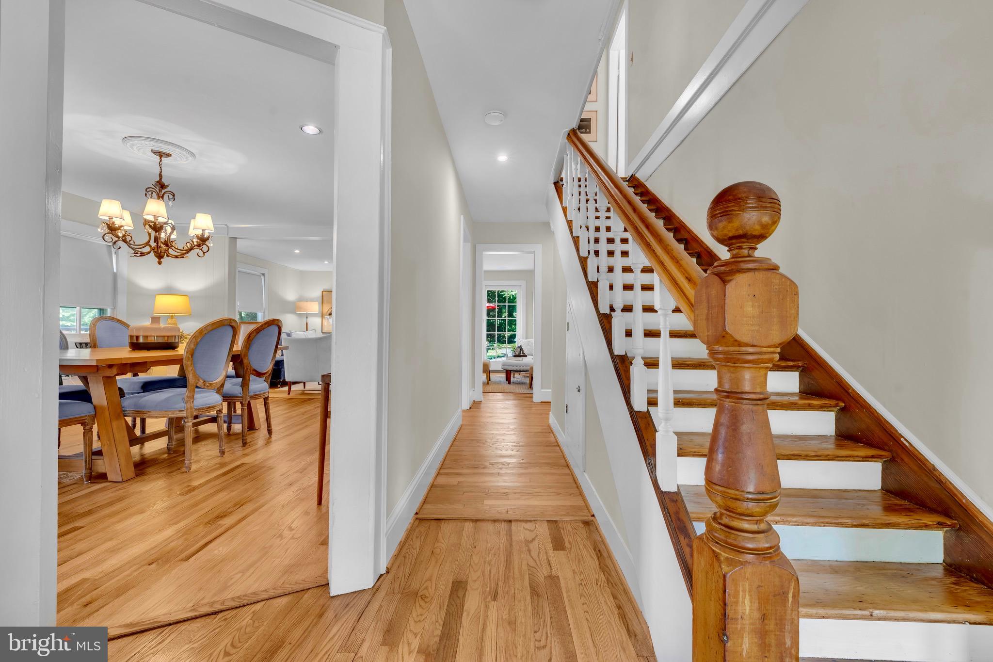 21424 Wharf Road Tilghman, MD 21671 - Photo 7 of 47 a view of entryway and hall with wooden floor