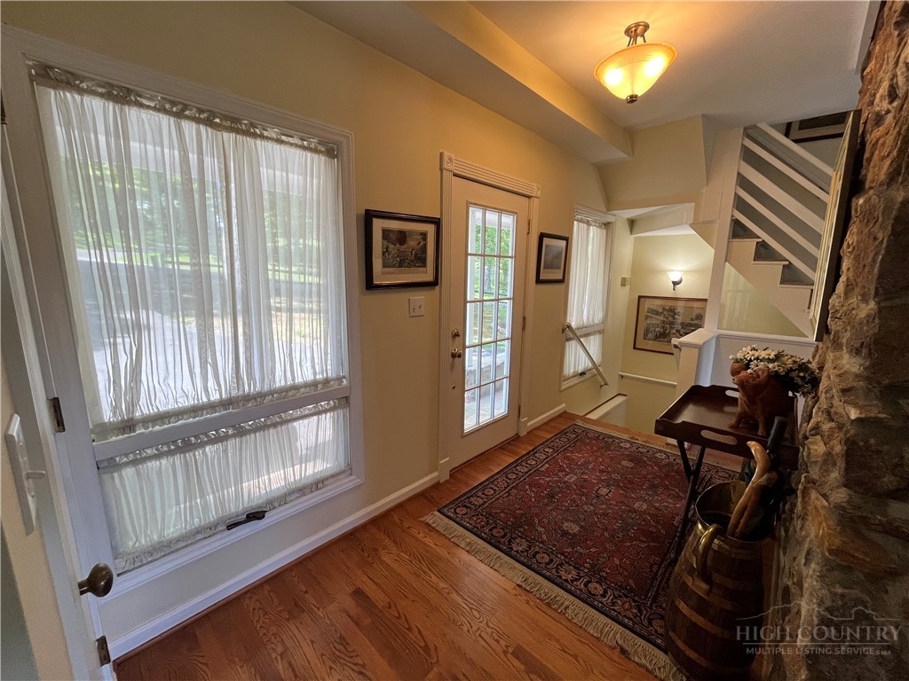638 Ridge Road Glade Valley, NC 28627 - Photo 3 of 44 a view of a hallway with workspace