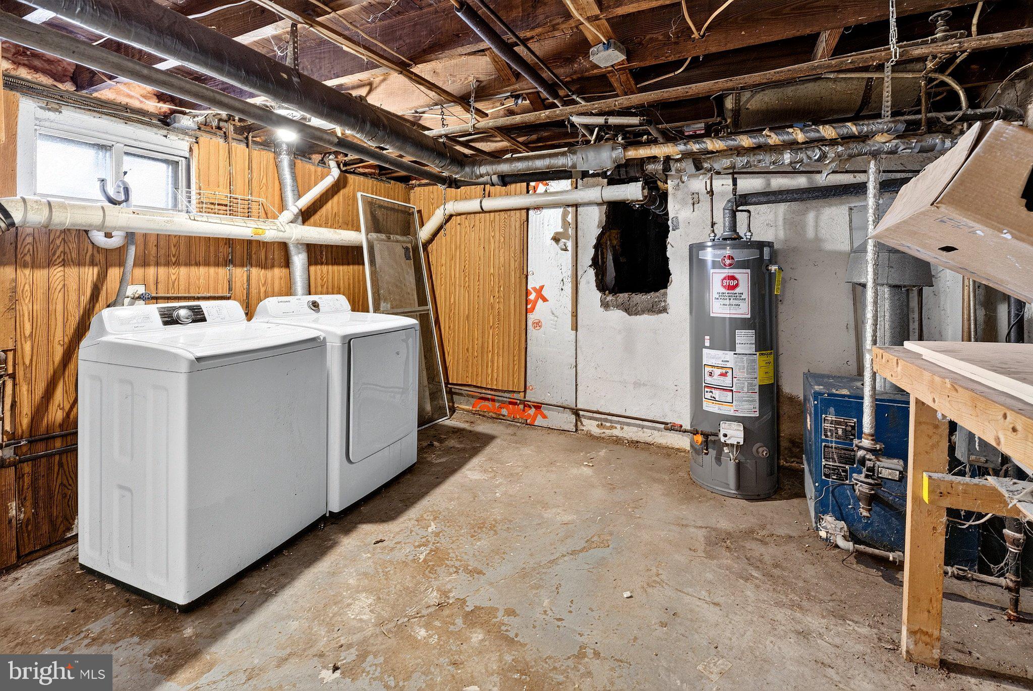 22 Grant Street Riverside, NJ 08075 - Photo 14 of 14 Spacious basement laundry area.