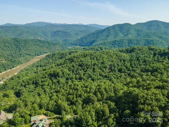 a view of a lush green hillside and a mountain view