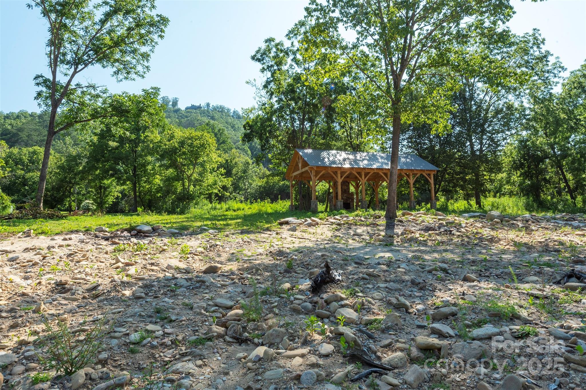 230 White Rapid Road Marshall, NC 28753 - Photo 21 of 29 a view of backyard with green space