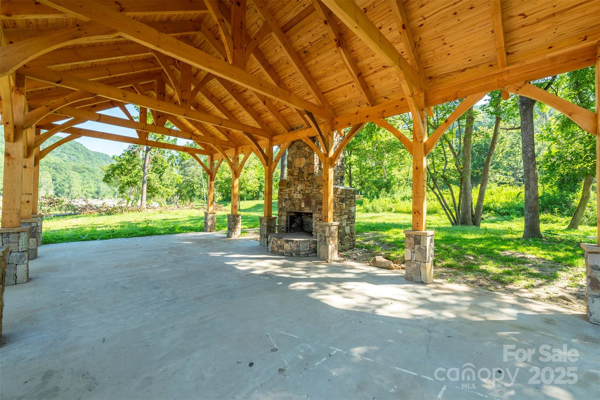 230 White Rapid Road Marshall, NC 28753 - Photo 26 of 29 a view of a house with backyard and a tree