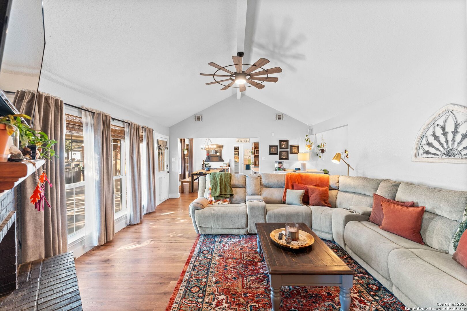 1265 Hillside Oaks Drive La Vernia, TX 78121 - Photo 11 of 72 a living room with furniture and a rug