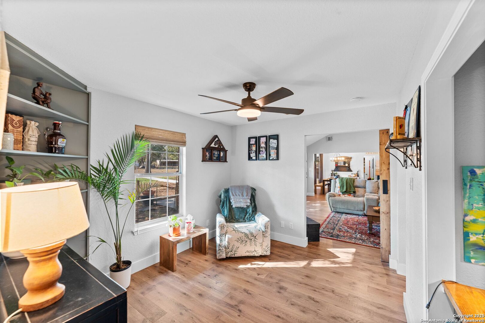 1265 Hillside Oaks Drive La Vernia, TX 78121 - Photo 28 of 72 a living room with furniture and a window