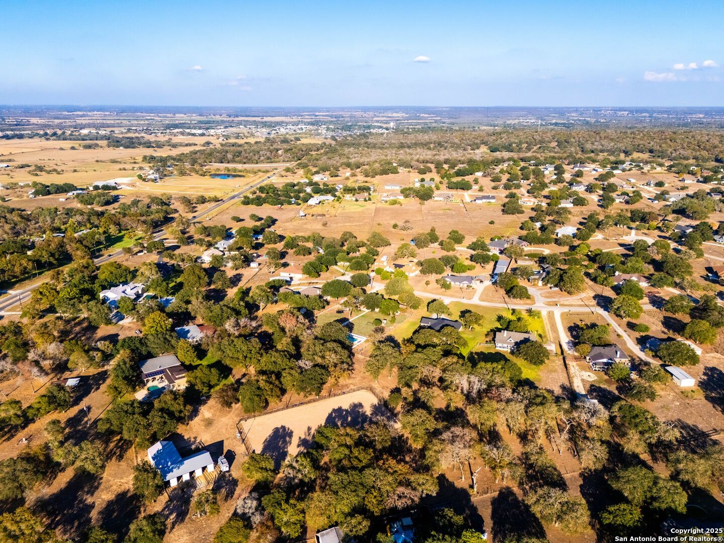 1265 Hillside Oaks Drive La Vernia, TX 78121 - Photo 51 of 72 a view of city and ocean