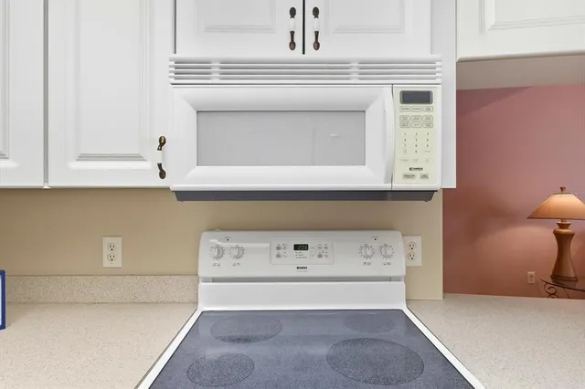 a view of white cabinets