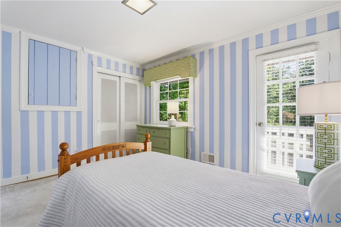 6405 Buckhill Road Richmond, VA 23225 - Photo 25 of 71 Interior space featuring striped wall treatment, a