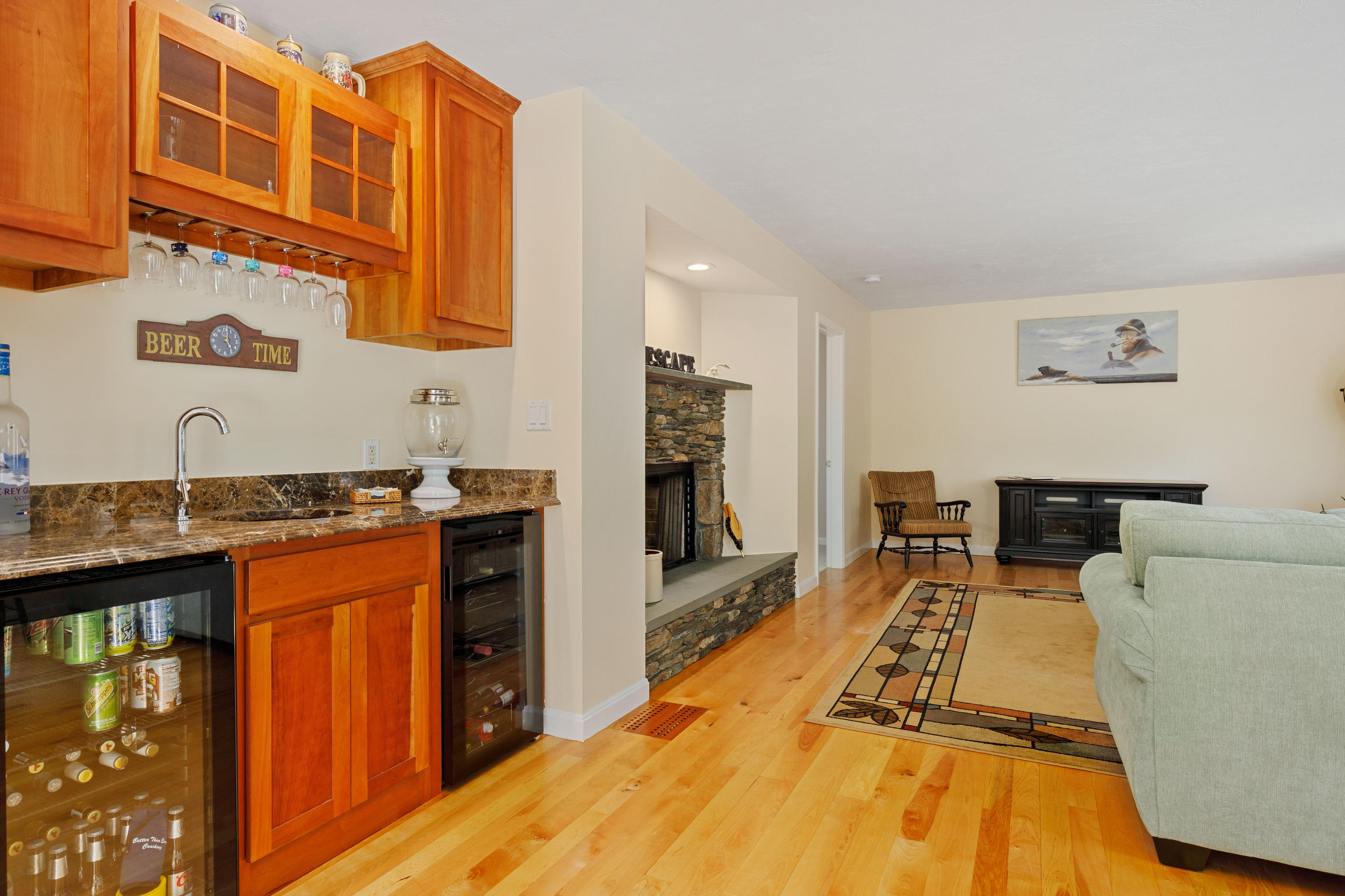 15 Rabbit Run West Harwich, MA 02671 - Photo 27 of 68 Living room w wet bar