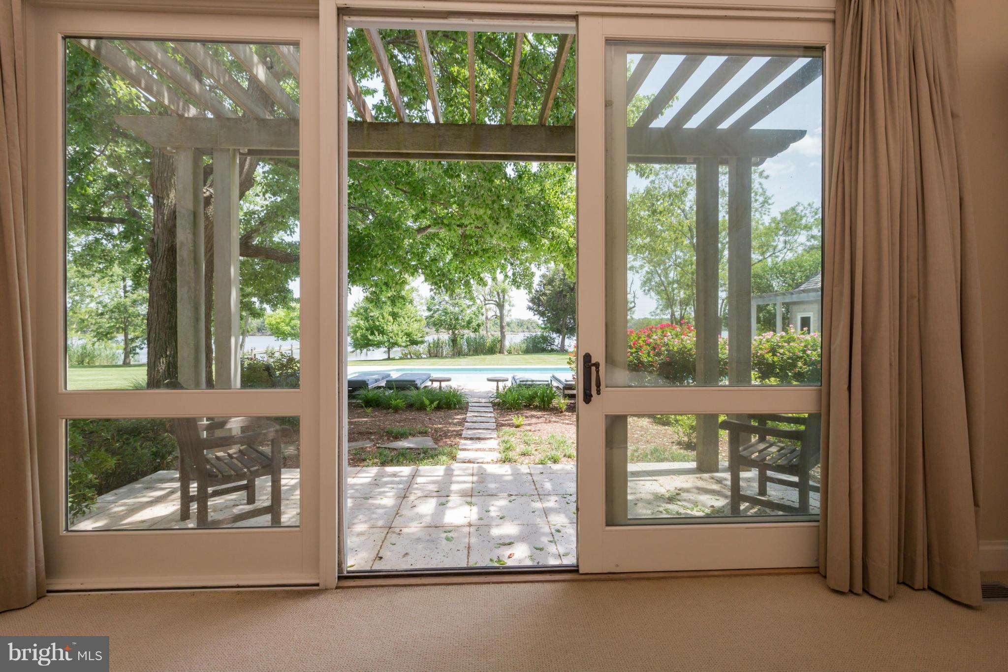 8845 Marengo Farm Road Easton, MD 21601 - Photo 10 of 27 Master Bedroom Patio