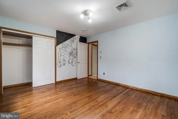 wooden floor in an empty room