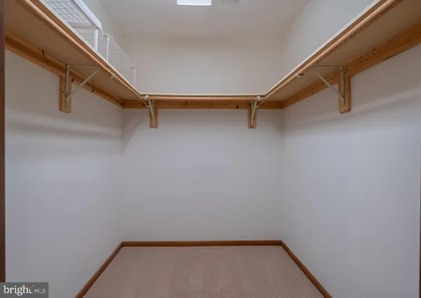 a view of walk in closet