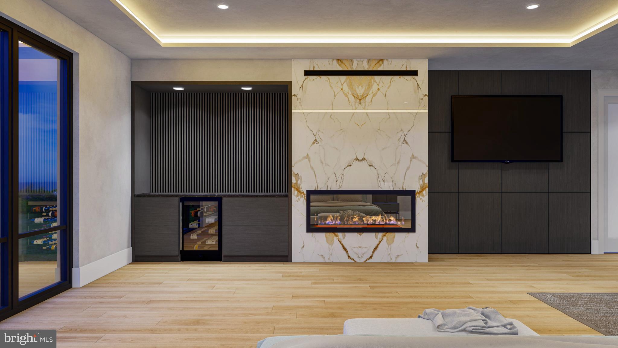 6515 Dryden Drive McLean, VA 22101 - Photo 15 of 34 a view of an empty room with a fireplace