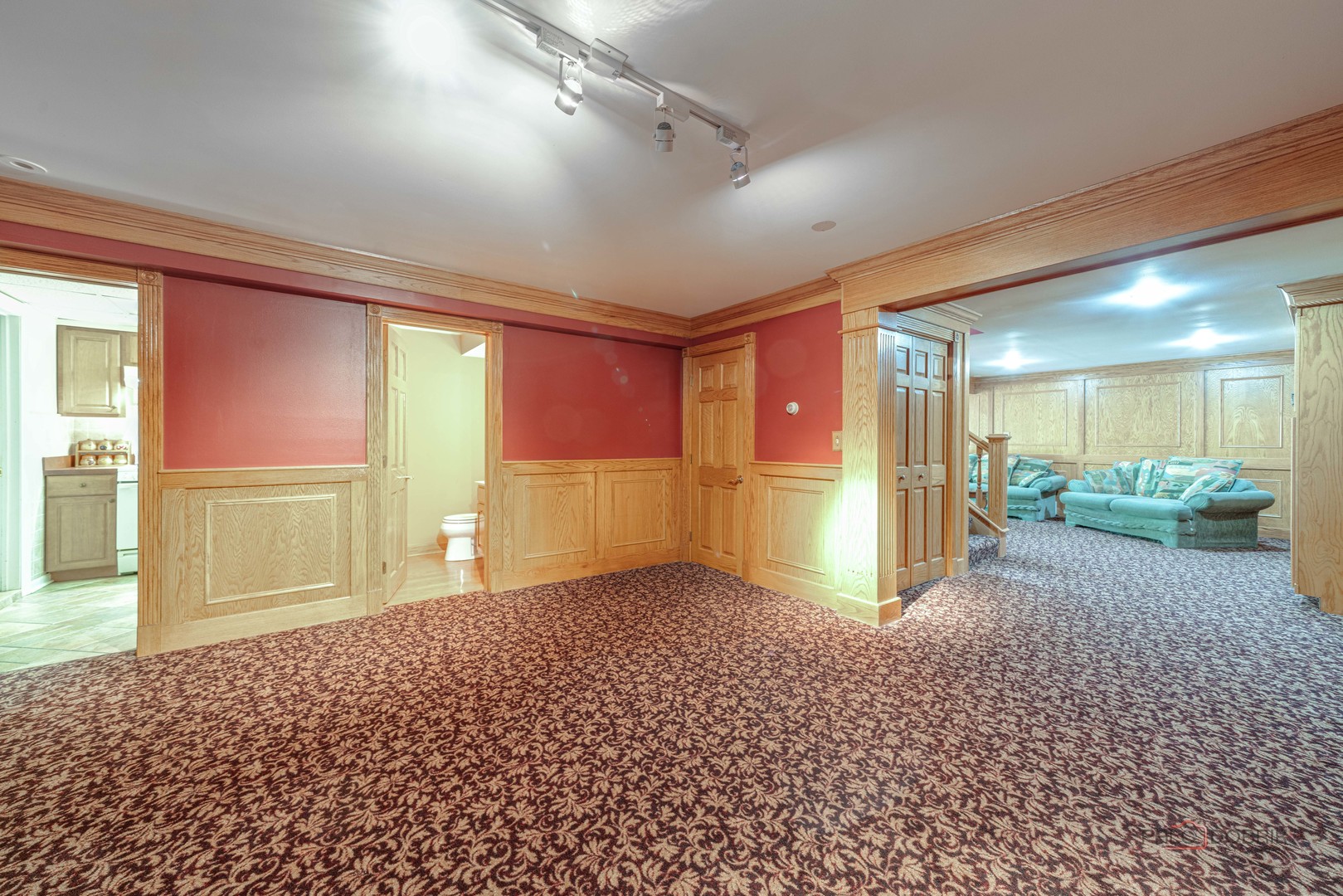 357 Roberts Road Inverness, IL 60010 - Photo 41 of 50 a view of a hallway with wooden floor