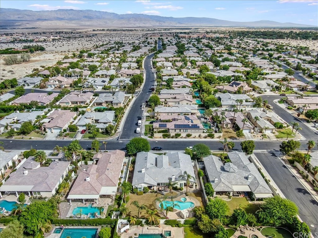 5 Champagne Circle Rancho Mirage, CA 92270 - Photo 40 of 41 an aerial view of a city with lots of residential buildings