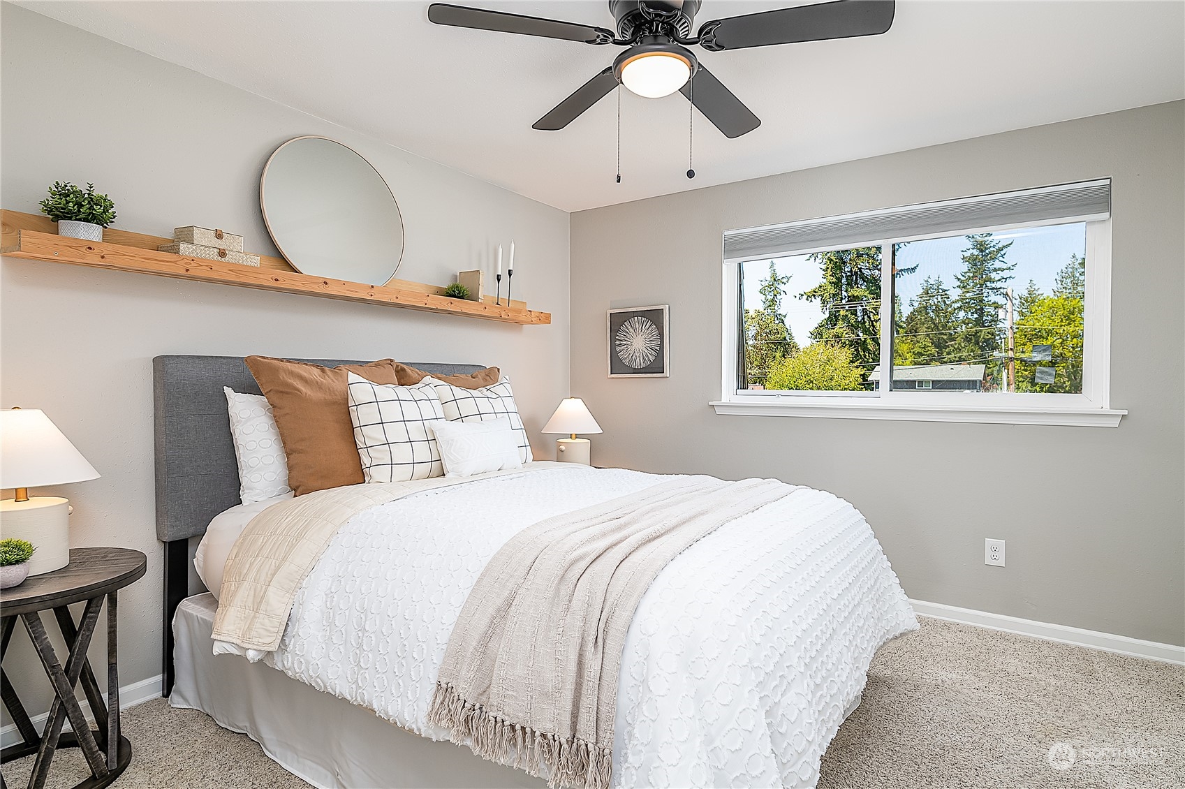 20620 76th Avenue West, Unit D Edmonds, WA 98026 - Photo 13 of 30 a bedroom with a bed and window