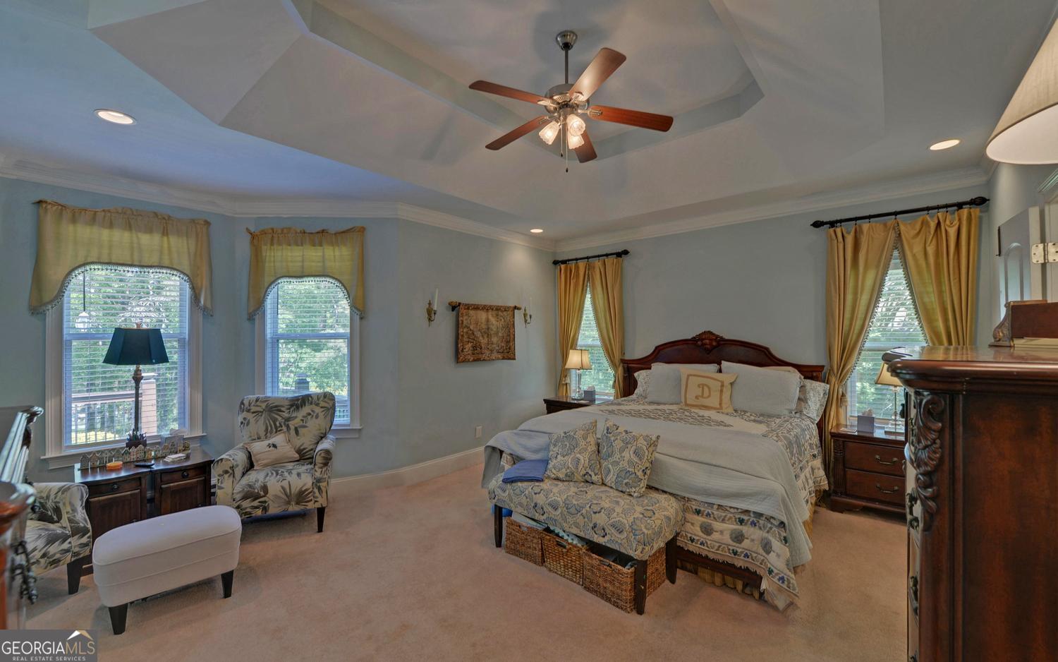 227 Capri Drive Hartwell, GA 30643 - Photo 22 of 75 a bedroom with bed and window