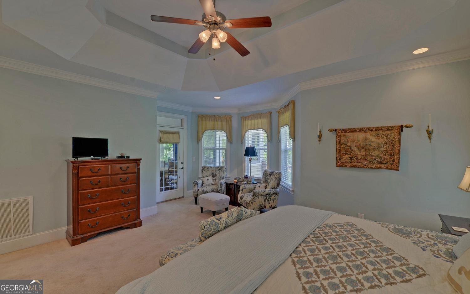 227 Capri Drive Hartwell, GA 30643 - Photo 23 of 75 a bedroom with furniture and a window