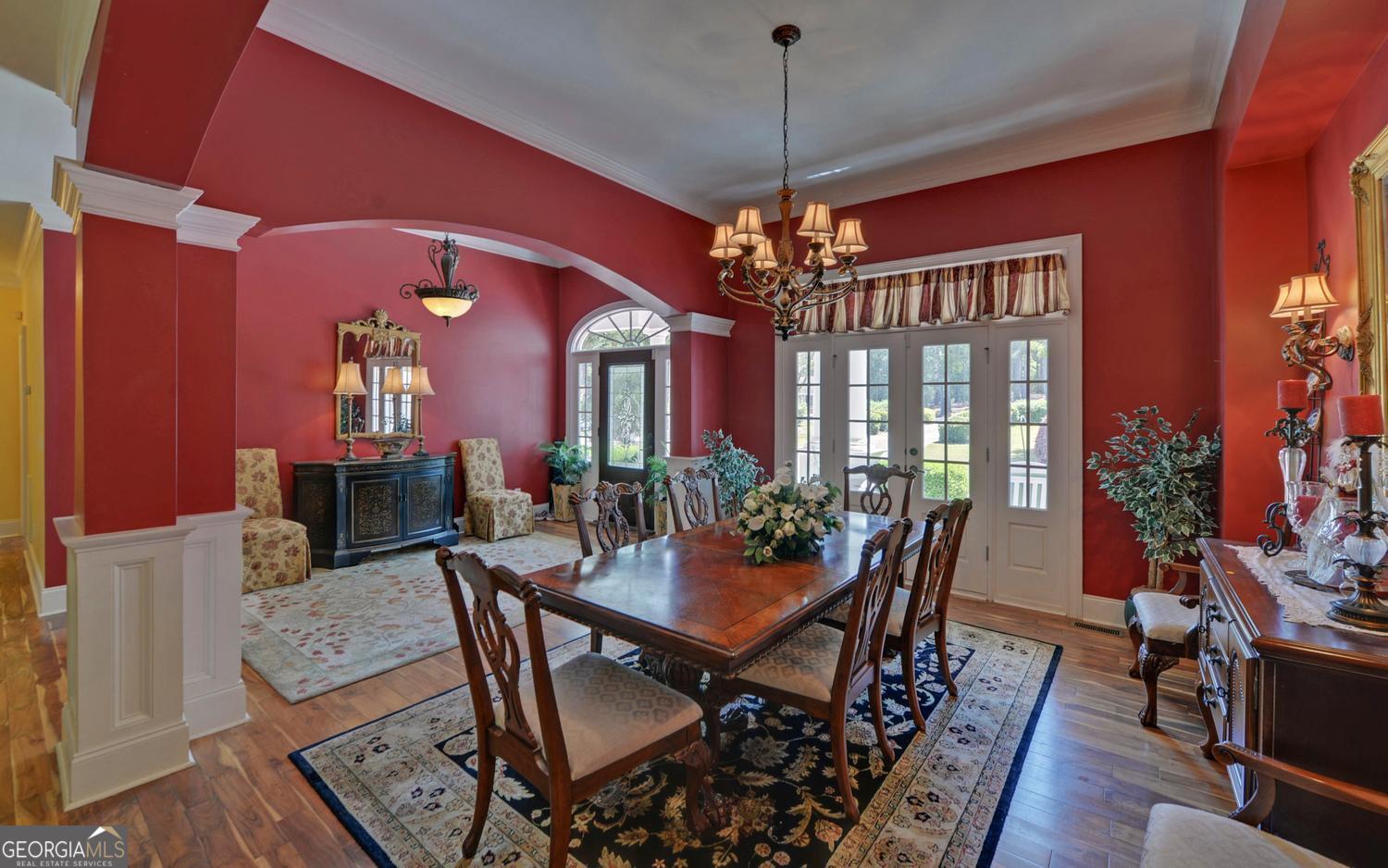 227 Capri Drive Hartwell, GA 30643 - Photo 6 of 75 a view of a dining room with furniture window and wooden floor