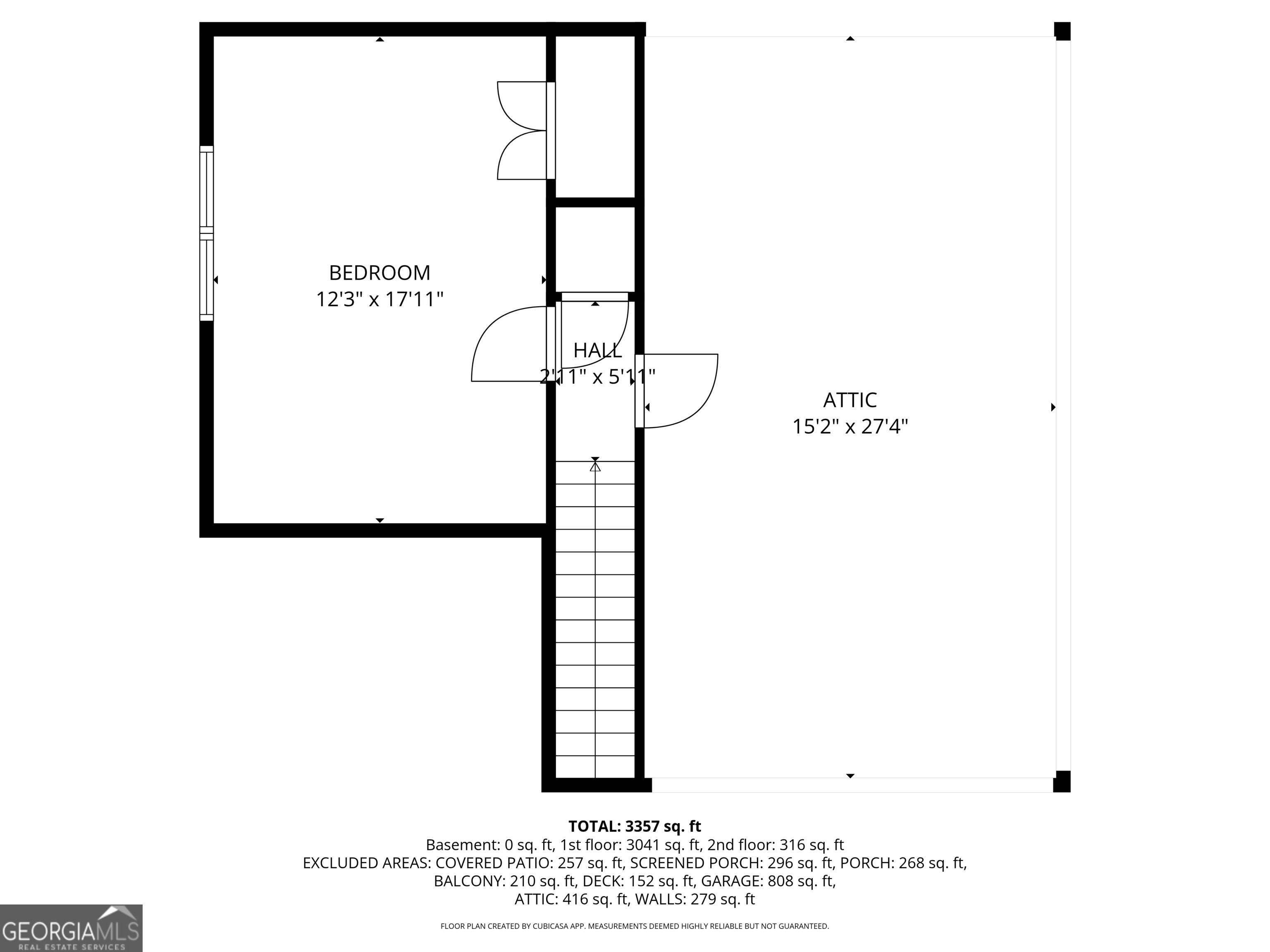 227 Capri Drive Hartwell, GA 30643 - Photo 74 of 75 a picture of a wall with a white wall and a floor