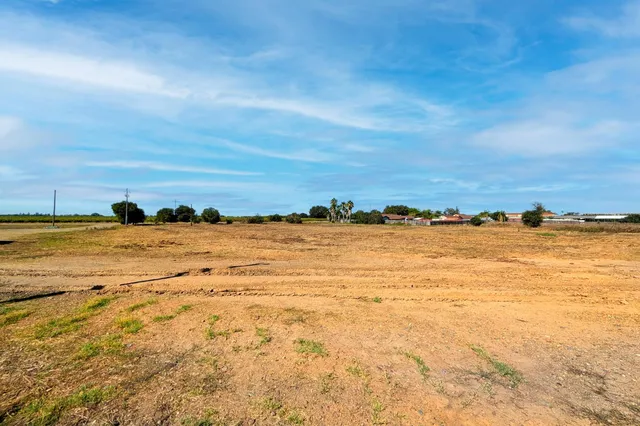 a view of a swimming pool with an outdoor space