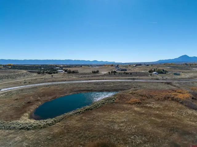 an aerial view of a beach