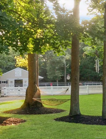 a front view of house with yard barbeque oven and outdoor seating