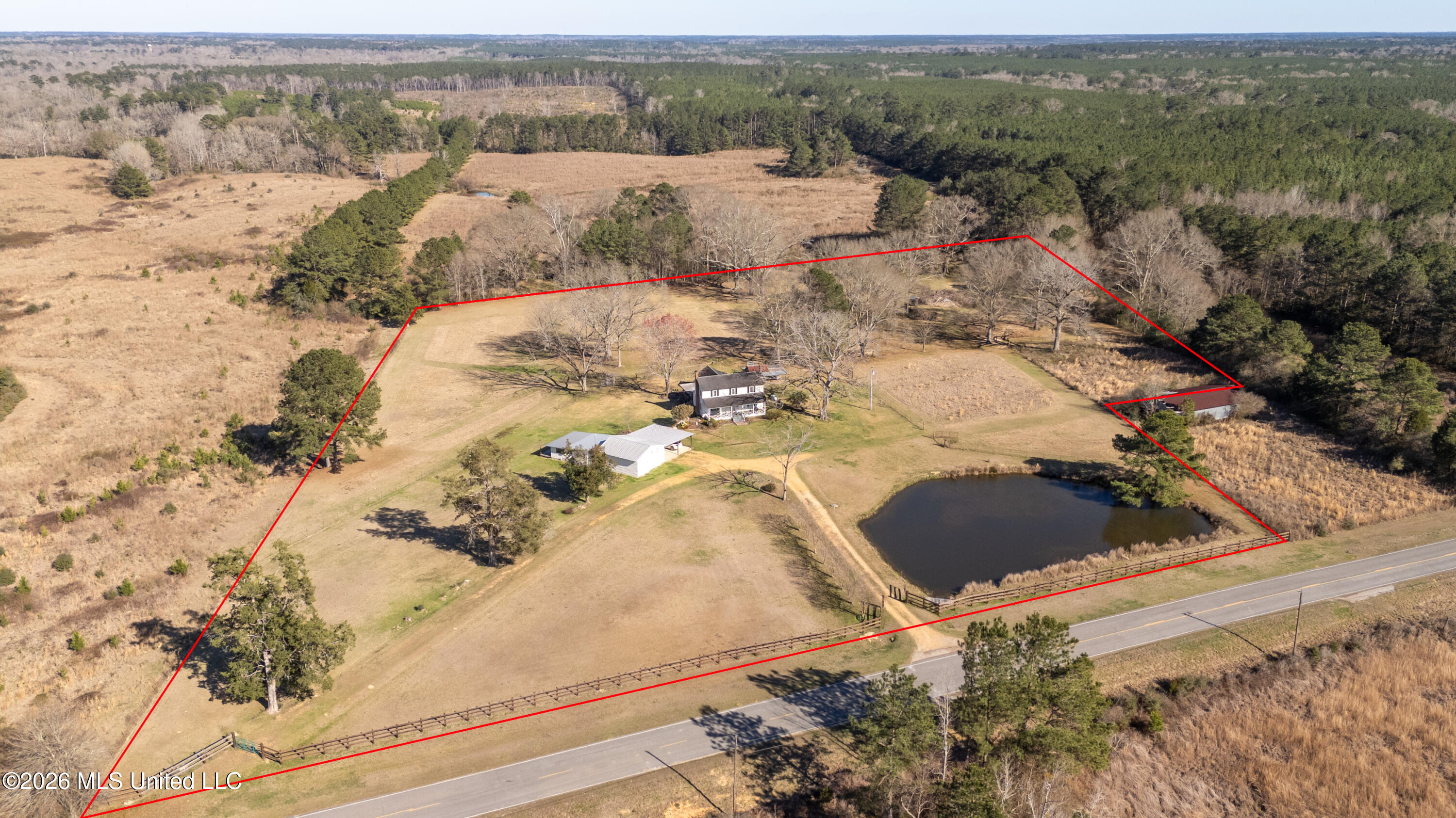 3660 Berwick Cassels Road Gloster, MS 39638 - Photo 46 of 59 2-23-26 Berwick drone (2)