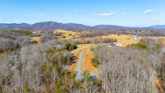a view of lake and mountain