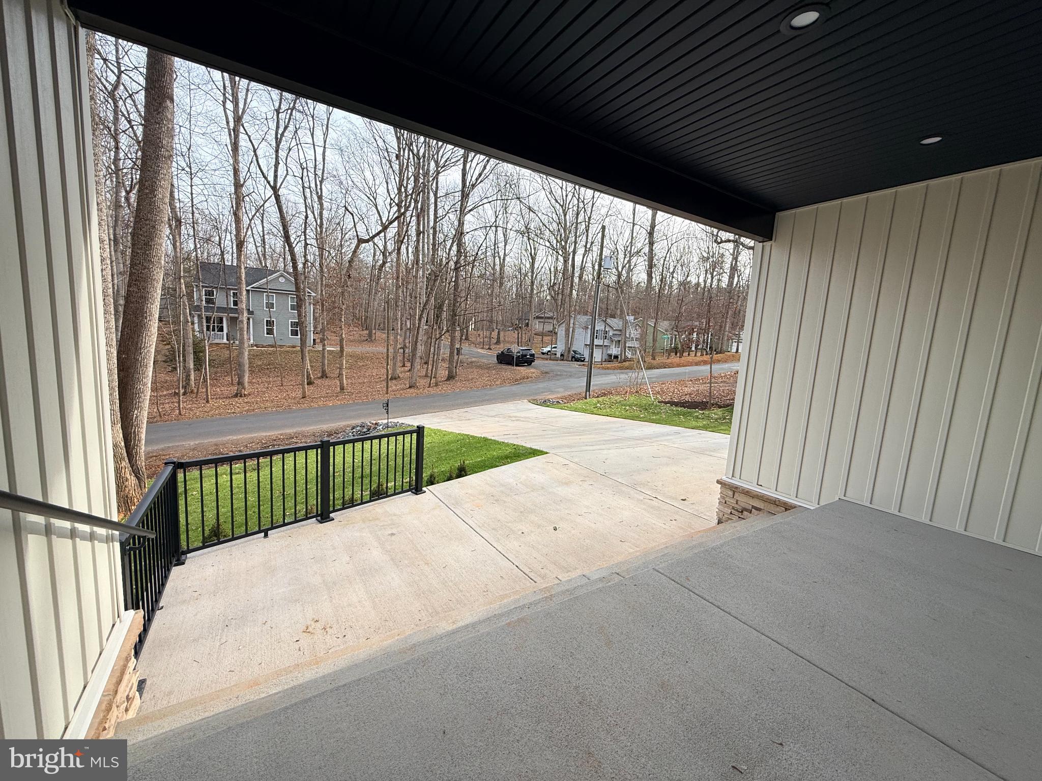 501 Gold Valley Road Locust Grove, VA 22508 - Photo 17 of 85 Tranquil view from a modern porch.